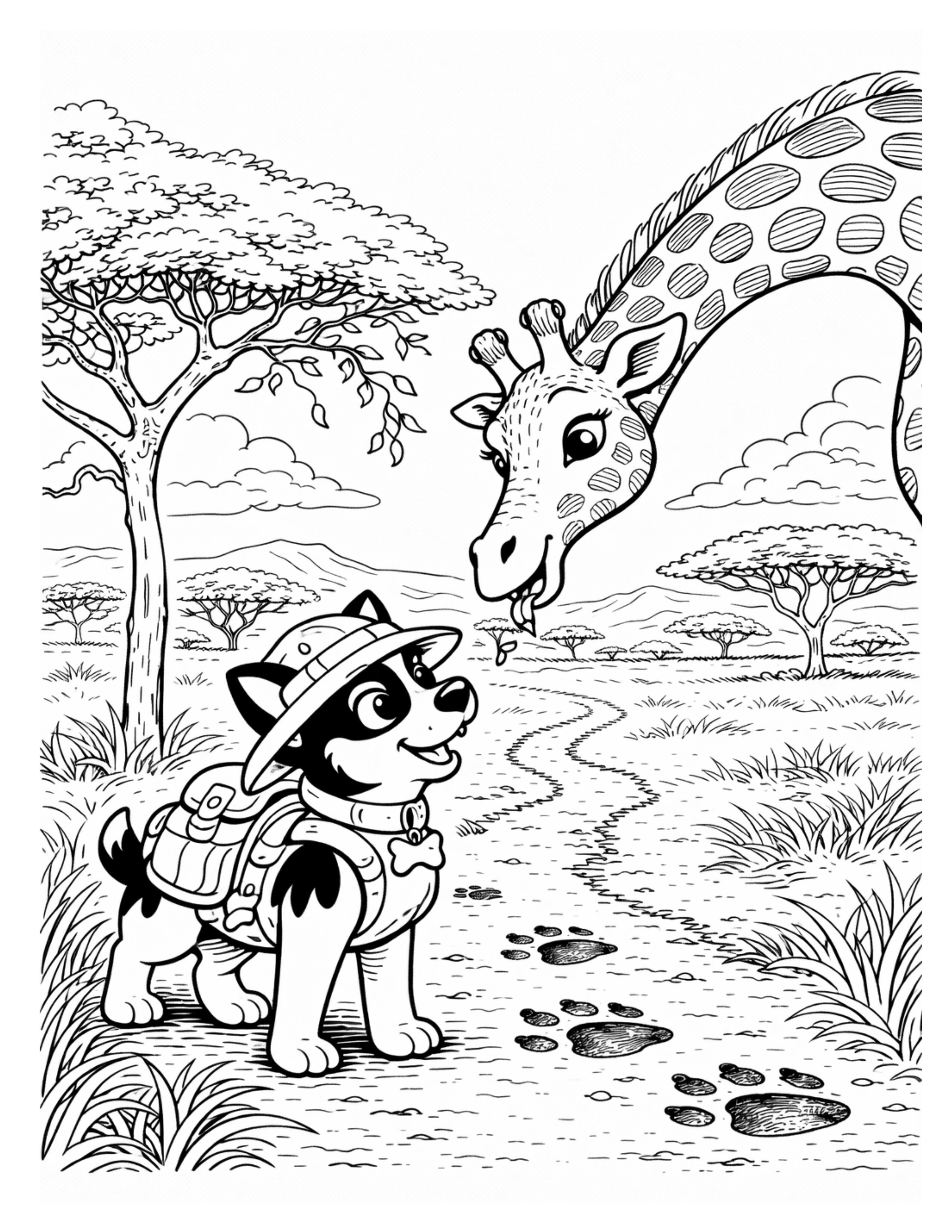 Gerri Giraffe has the best view!