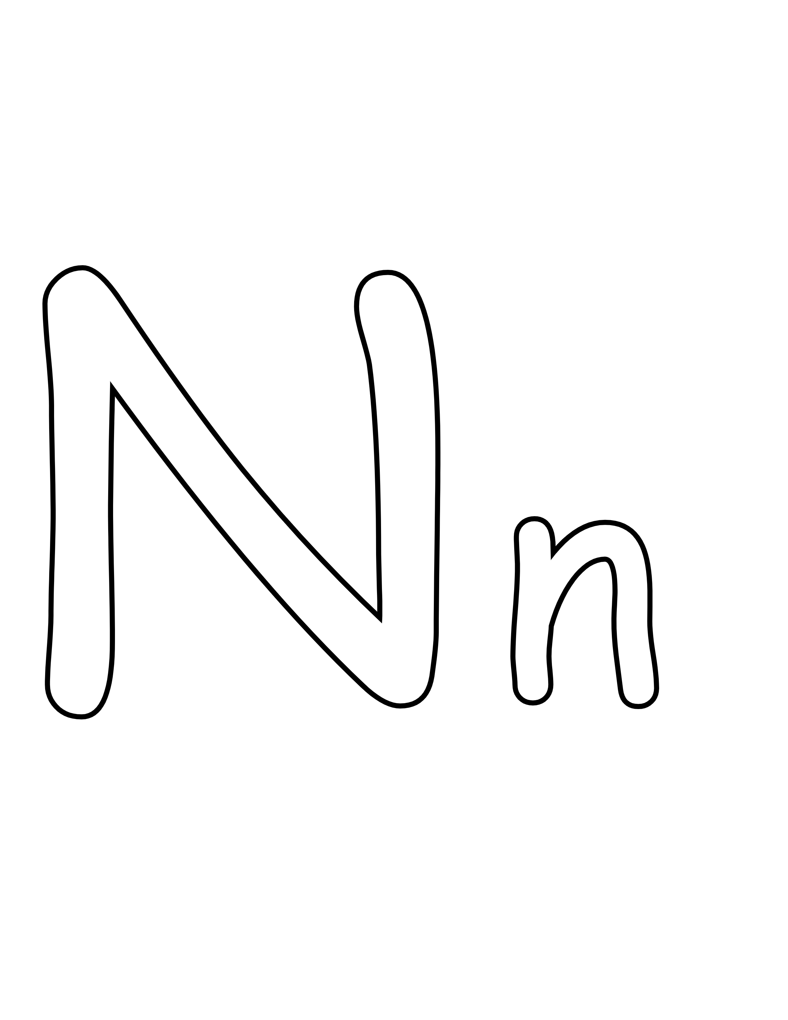 N is for