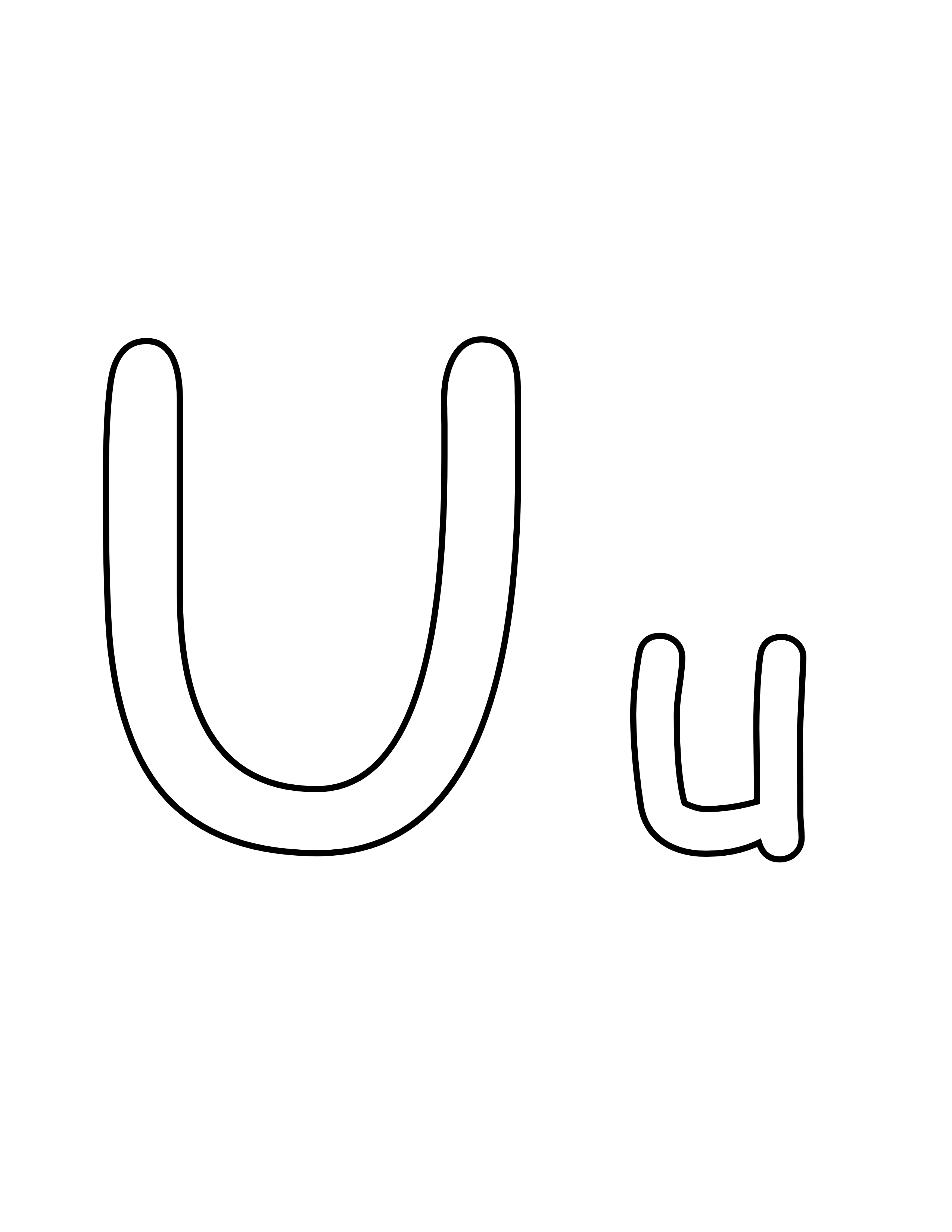 U is for