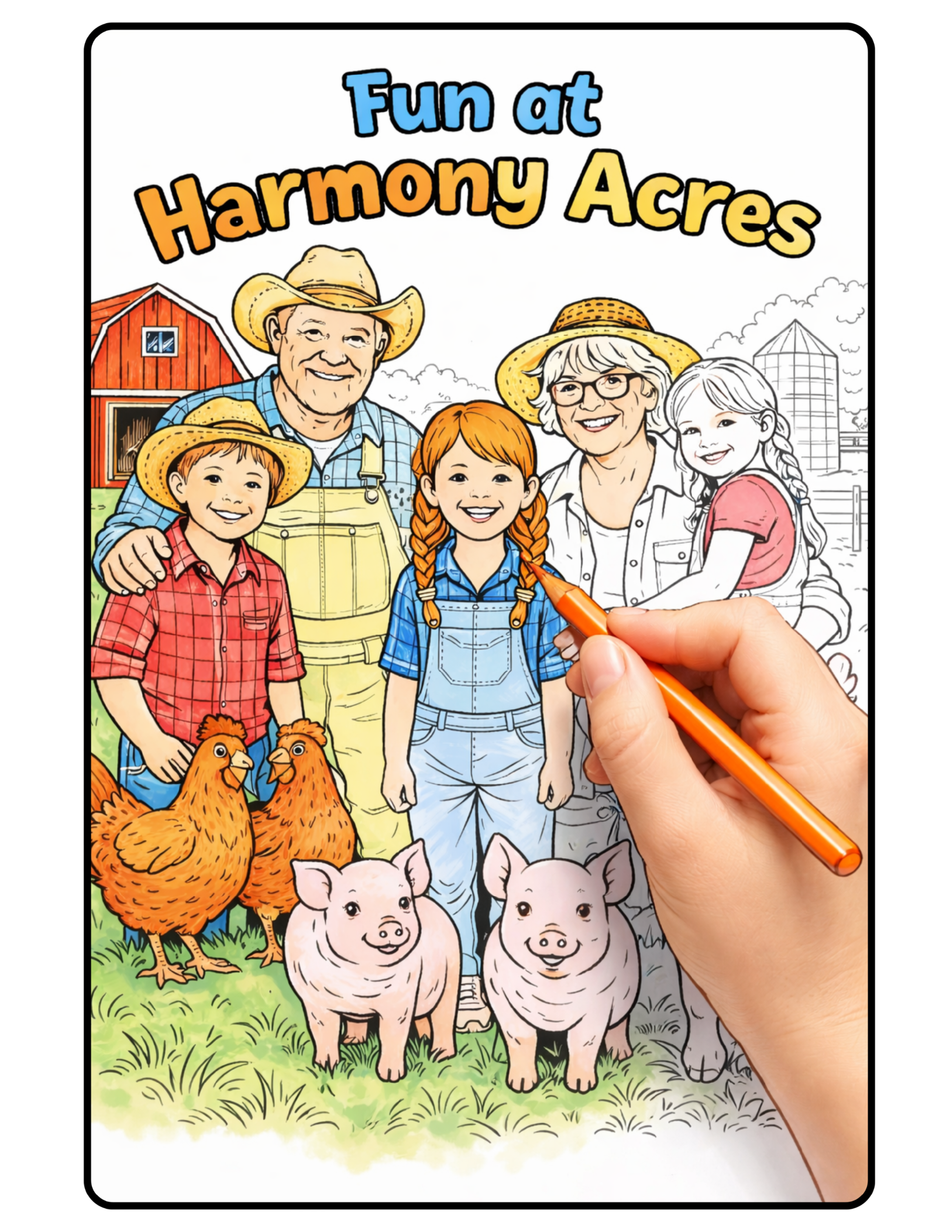 Harmony Hills Coloring Adventure
