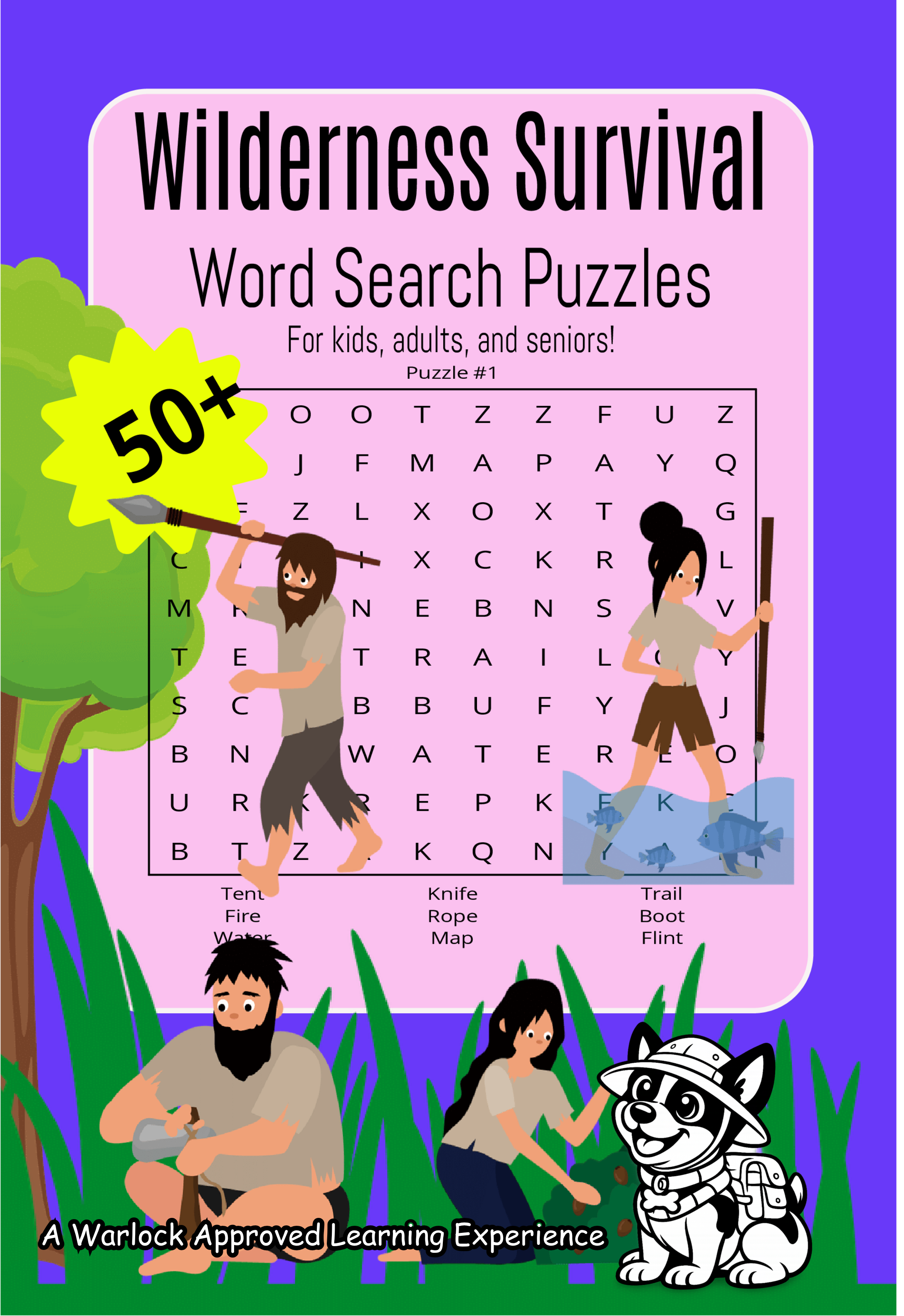 Wilderness Survival Word Search Puzzle Book